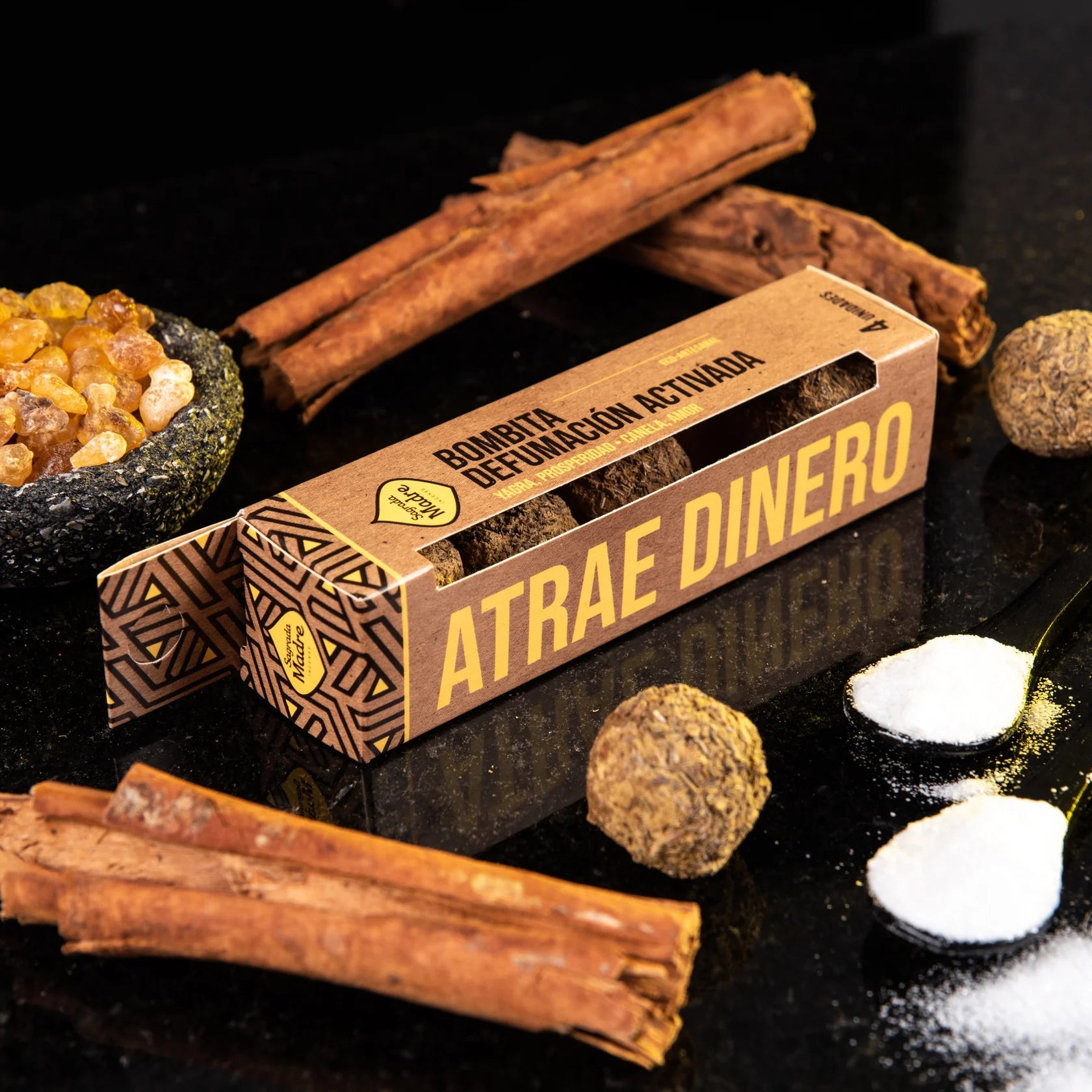 Bombitas de incienso Atrae Dinero · Sagrada Madre