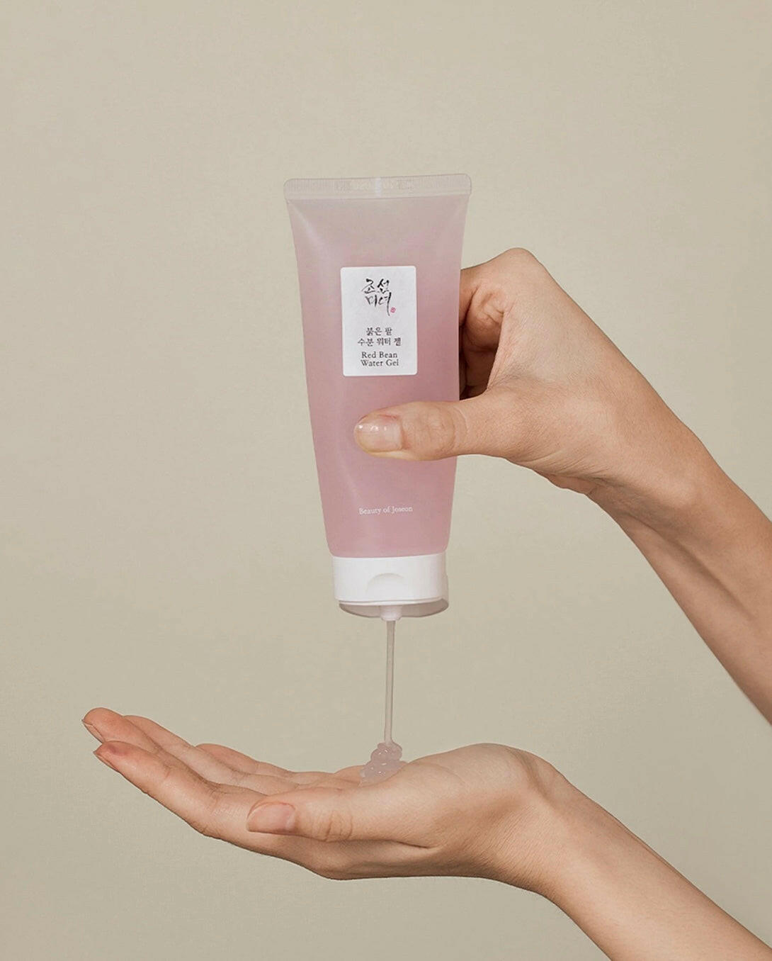Red bean water gel.