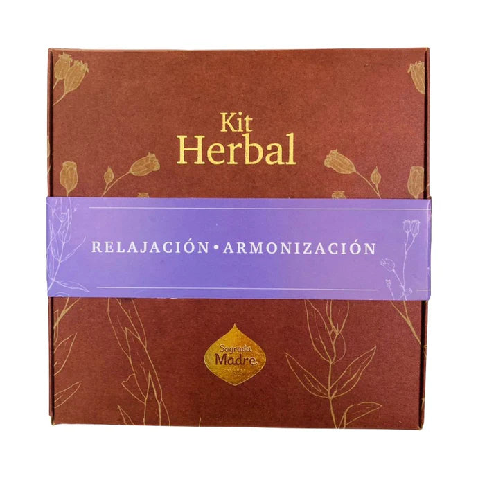 Kit Herbal de Relajación · Armonía – Sagrada Madre