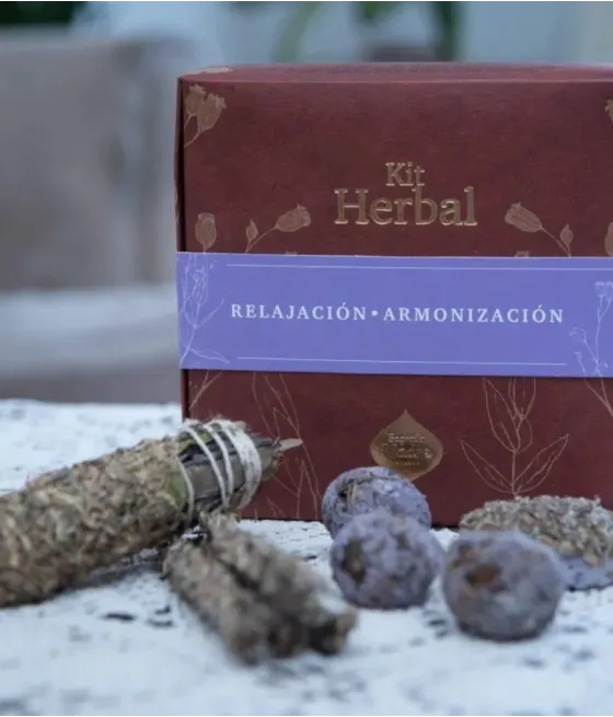 Kit Herbal de Relajación · Armonía – Sagrada Madre
