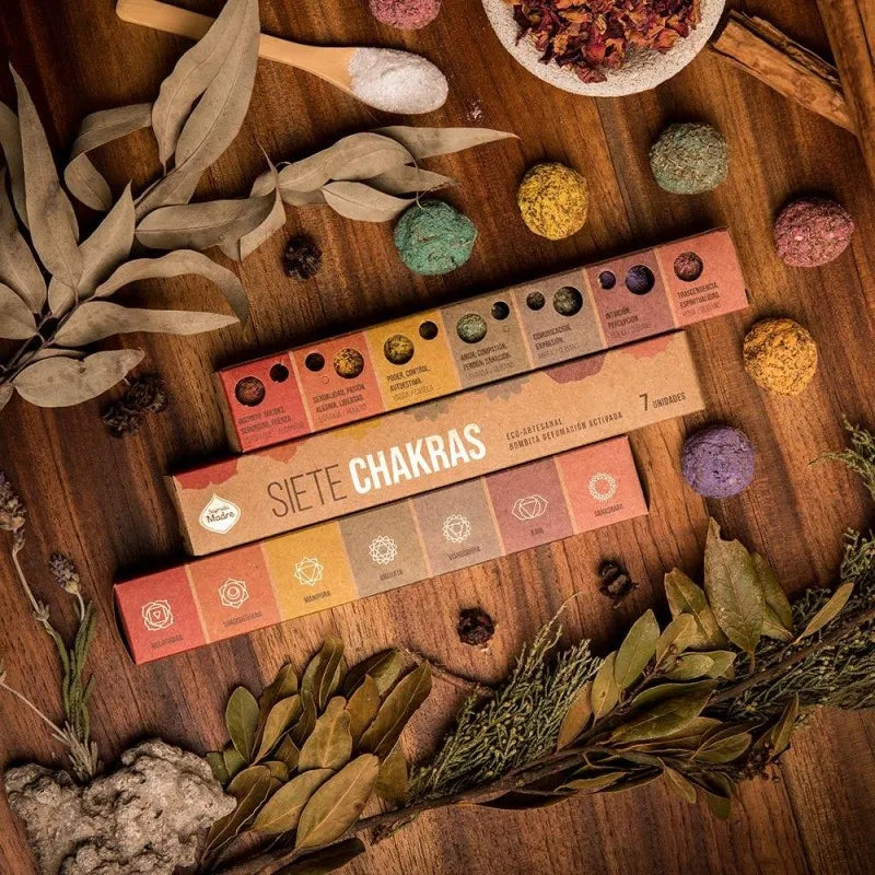 Bombitas de defumación activada · 7 Chakras