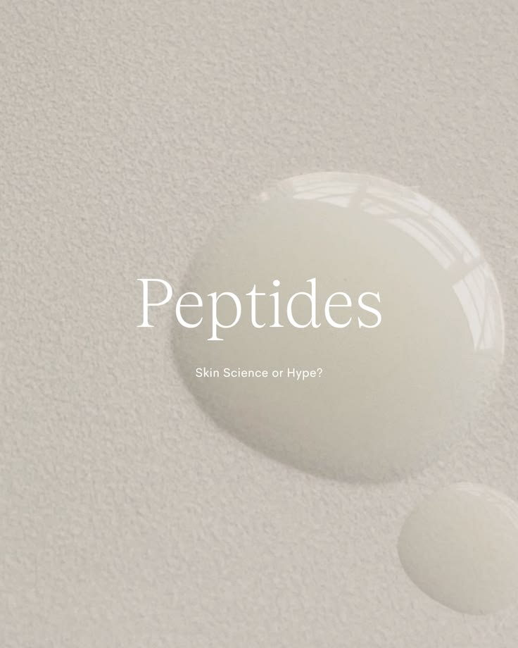 Qué son los péptidos en cosmética coreana y cómo ayudan a mejorar la piel