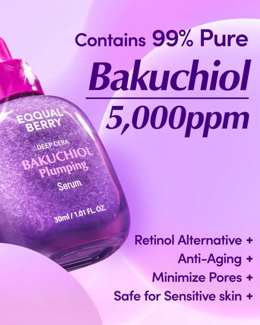 Bakuchiol plumping serum