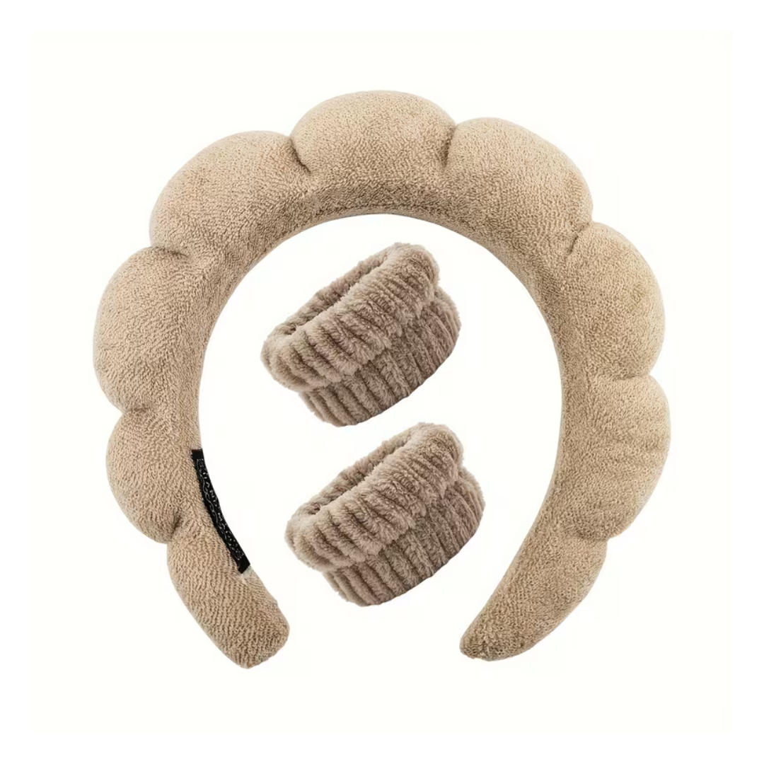 Diadema skincare - efecto nube