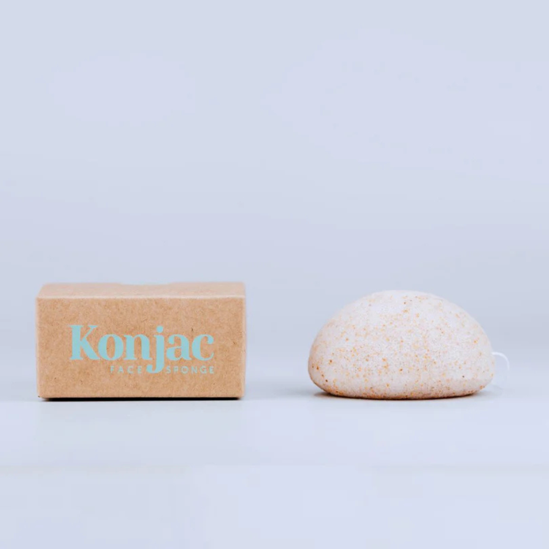 Esponja Facial de Konjac con Nuez
