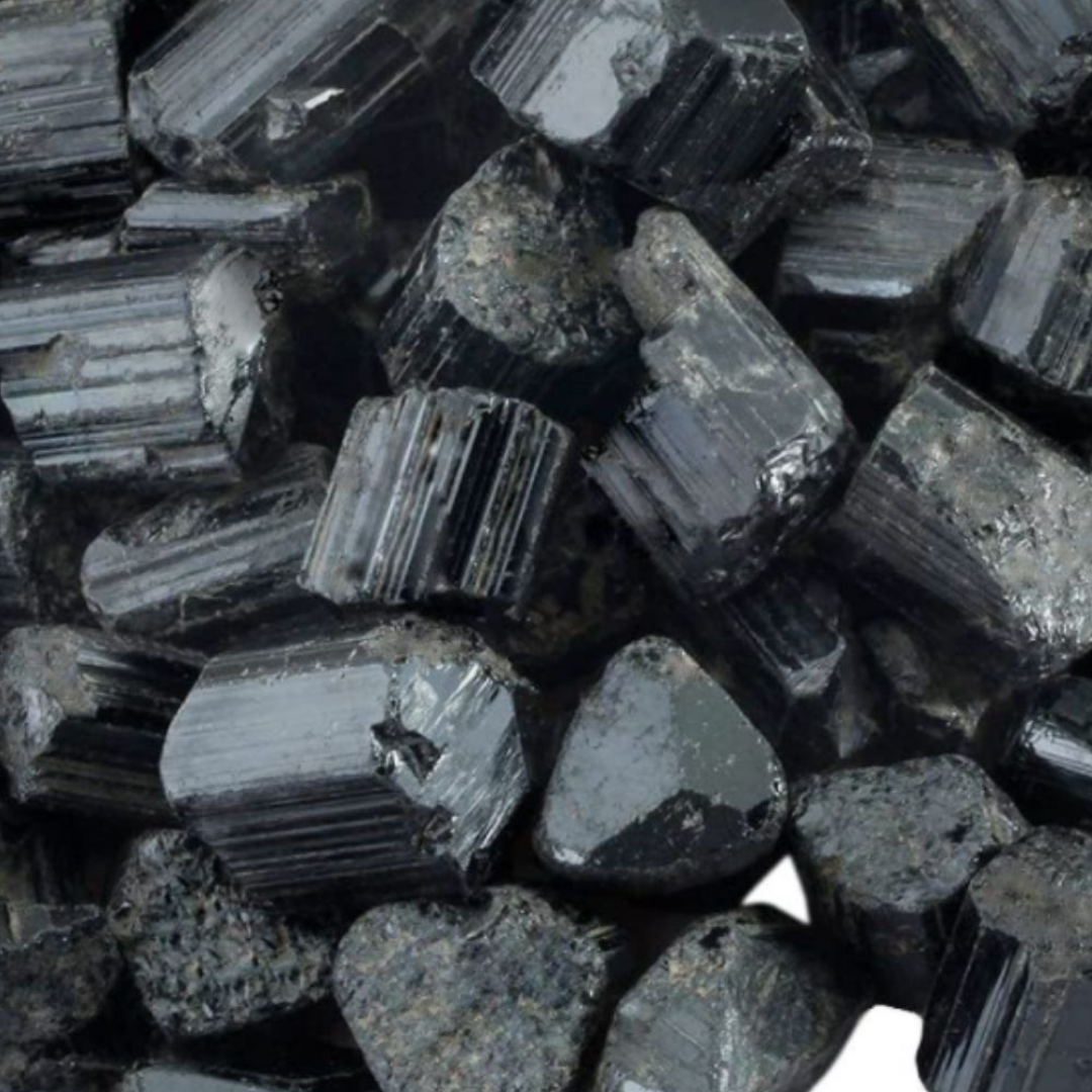 Turmalina negra · bruto