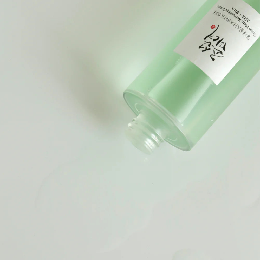 Tónico Bubble Toner: Green Plum + AHA.