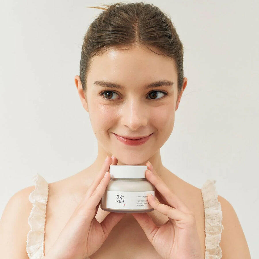 Ground Rice and Honey Glow Mask.