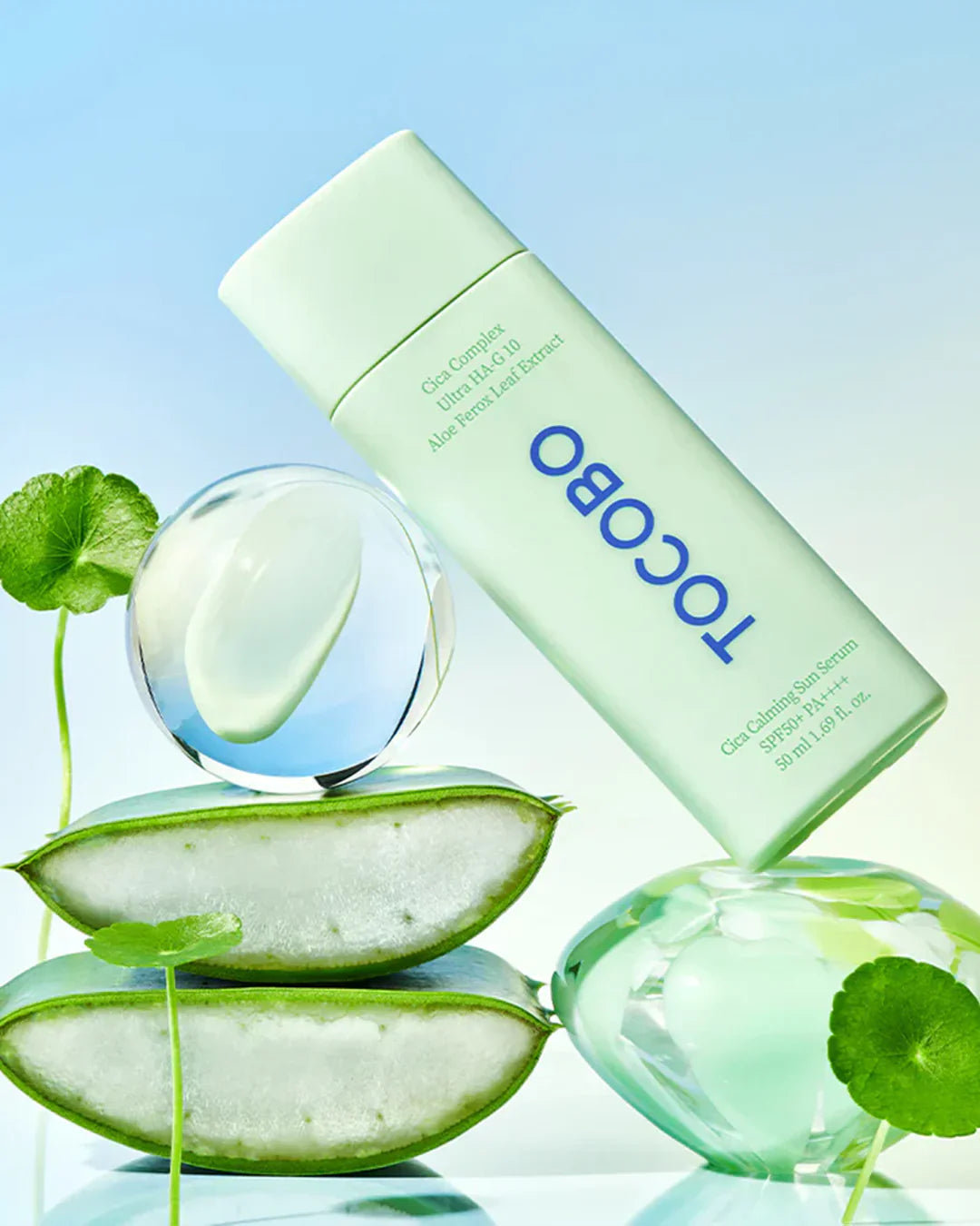 Cica (Centella Asiática)Calming Sun Serum SPF50+ PA++++.