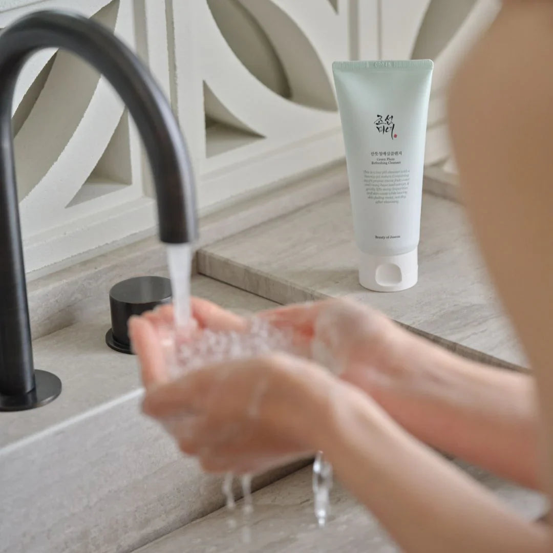 Green Plum Refreshing Cleanser.