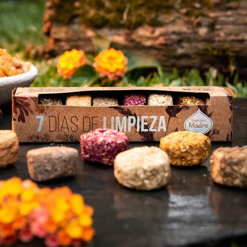 Pastilla de defumación activada · 7 días de limpieza